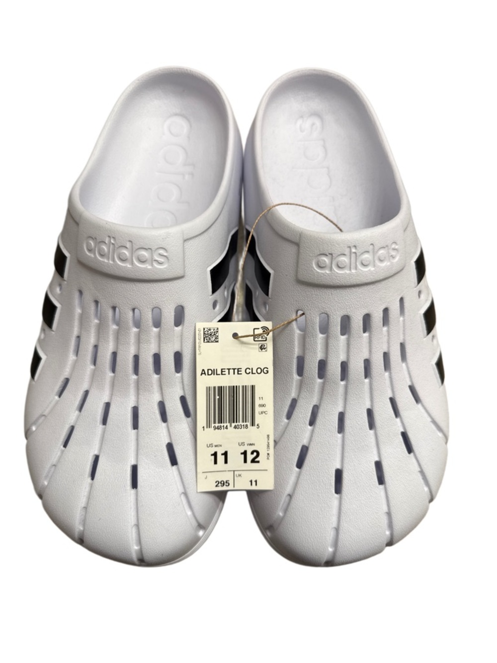 ADIDAS ADILETTE CLOGS NWT
